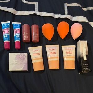 NYX, Ulta, Fenty, and Seraphine makeup